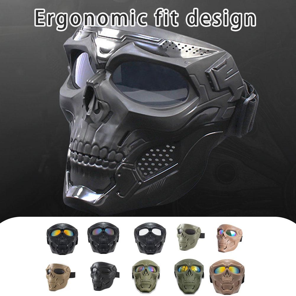 Mask Lanyard Adjustable - Masker Wajah tengkorak berkendara sepeda motor