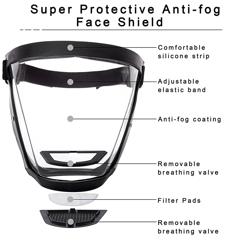 Masker pelindung wajah penuh t - Anti Pollution Mask ulasan dan harga