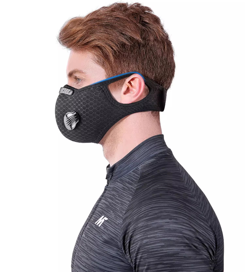 Masker bersepeda dapat dicuci  - Anti Pollution Mask ulasan dan harga