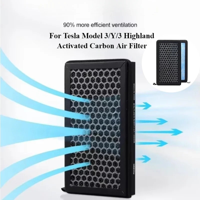 Untuk Tesla Model 3/Y/3 Highla - Filter Replacement N95 ulasan dan harga