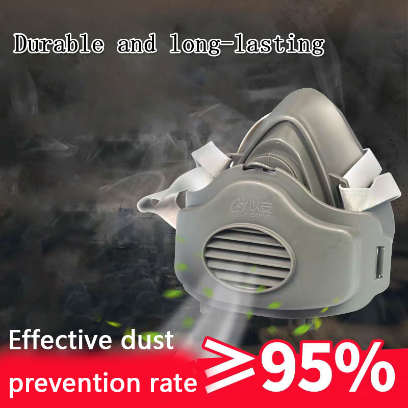 Masker Karet Pengaman Kerja Ru - Kn95 Respirator Mask ulasan dan harga