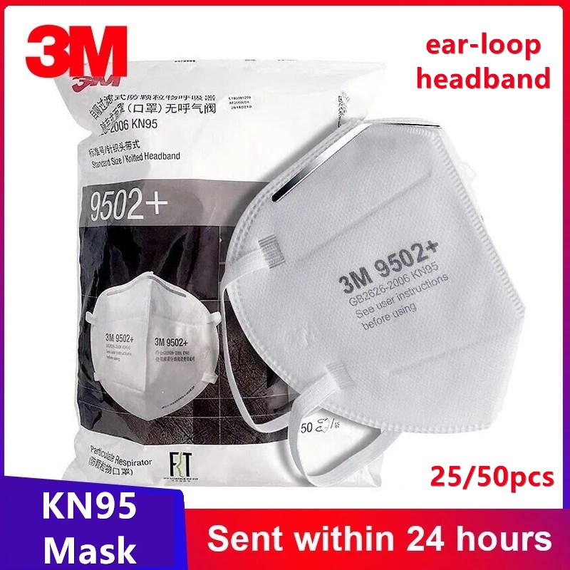 3M KN95 Masker Pelindung Wajah - 3M Mask 9502+ ulasan dan harga